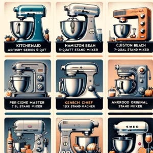 Stand Mixer Collage